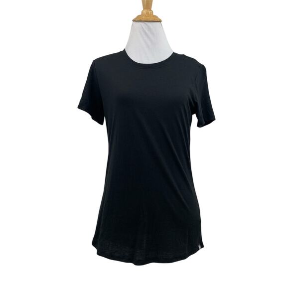 Figs Tops - Figs Shirt Women XS Extra Small Black Super Soft Short Sleeve Underscrub Scrub
